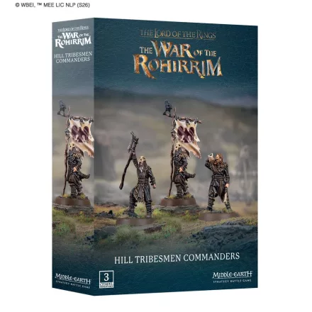 MIDDLE-EARTH SBG: HILL TRIBESMEN COMMANDERS