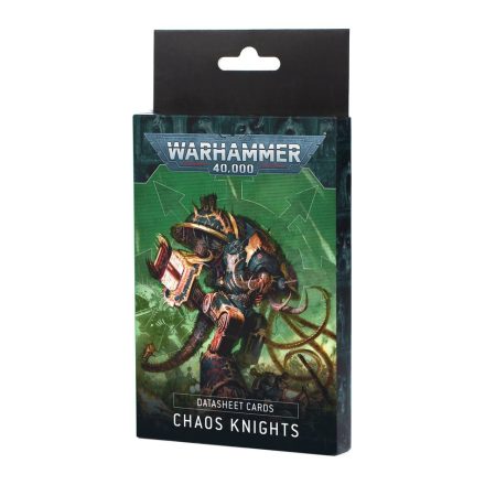Datacards: Chaos Knights (English)