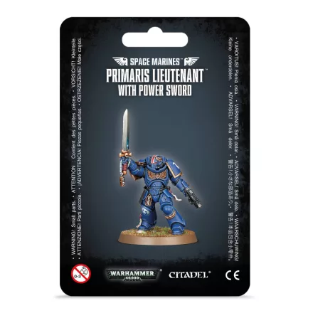 Primaris Lieutenant mit Energieschwert