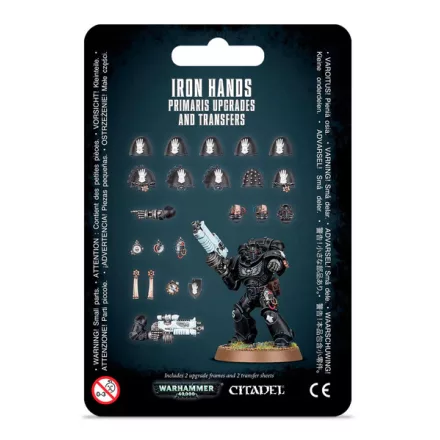 Upgrades und Abziehbilderbögen: Iron Hands