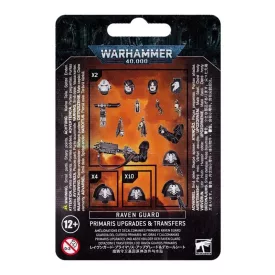 Upgrades und Abziehbilderbögen: Raven Guard Primaris