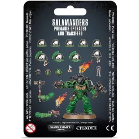 Upgrades und Abziehbilderbögen: Salamanders Primaris