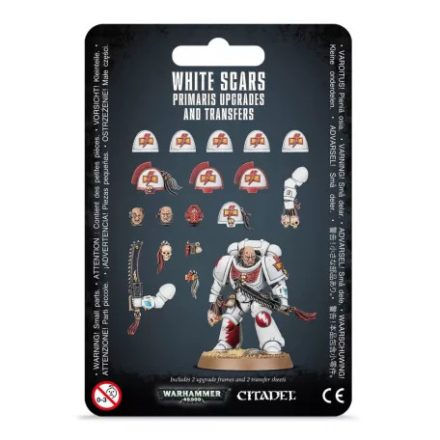 Upgrades und Abziehbilderbögen: White Scars Primaris