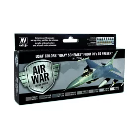 USAF Colors Grey Schemes Paint set