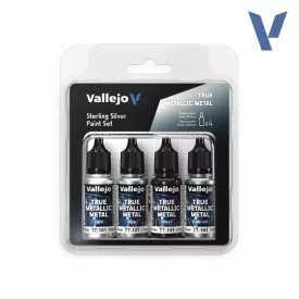 TMM STERLING SILVER PAINT SET