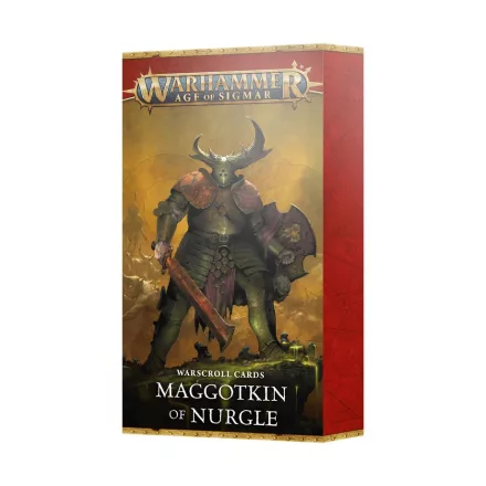 WARSCROLLS: MAGGOTKIN OF NURGLE (ENG)