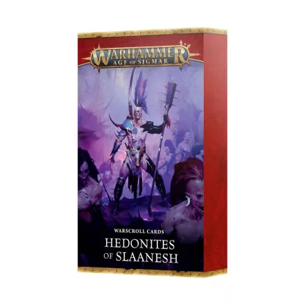 W/S CARDS: HEDONITES OF SLAANESH (ENG)