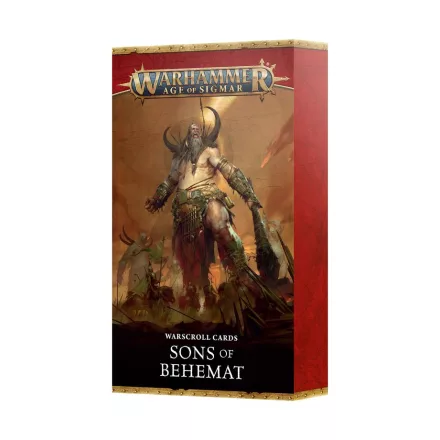 WARSCROLL CARDS: SONS OF BEHEMAT (ENG)