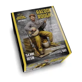 Bust - Racoon Roughs (Alabama Volunteers 1861) 54mm