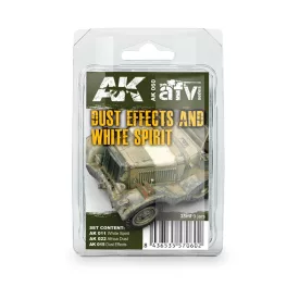 Weathering SETS - DUST EFFECTS AND WHITE SPIRIT SET