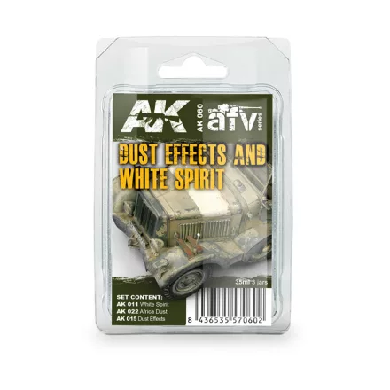 Weathering SETS - DUST EFFECTS AND WHITE SPIRIT SET