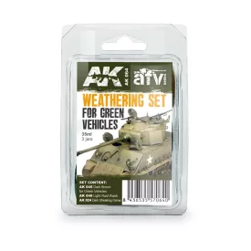 Weathering SETS - GREEN VEHICLES WEATHERING SET