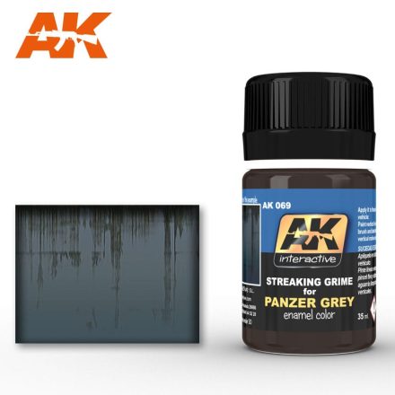 Weathering products - STREAKING GRIME FOR PANZER GREY VEHICLES