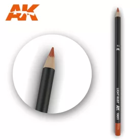Weathering pencils - Watercolor Pencil Light Rust