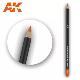 Weathering pencils - Watercolor Pencil Strong Ocher
