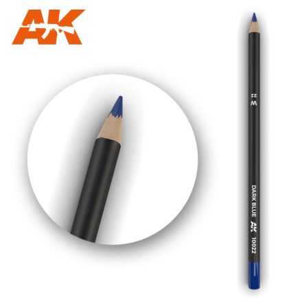 Weathering pencils - Watercolor Pencil Dark Blue