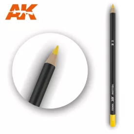 Weathering pencils - Watercolor Pencil Yellow
