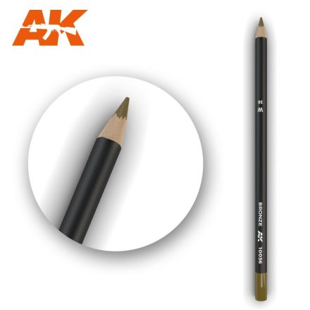Weathering pencils - Watercolor Pencil Bronze
