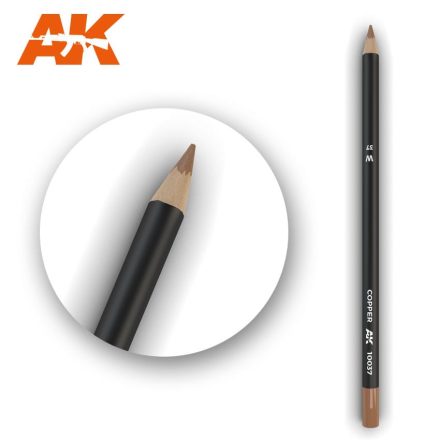 Weathering pencils - Watercolor Pencil Copper