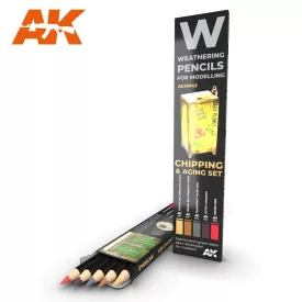 Weathering pencils - WATERCOLOR PENCIL SET CHIPPING