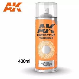   Primer - Protective Varnish - Spray 400ml (Includes 2 nozzles)
