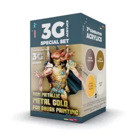 Wargame set - NON METALLIC METAL GOLD