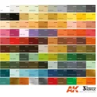 BRIEFCASE - BRIEFCASE 100 COLORS ACYLICS 3 GEN