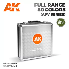 BRIEFCASE - BRIEFCASE 80 COLORS ACYLICS 3 GEN - AFV SERIES