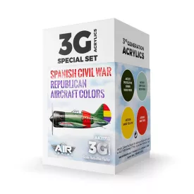   Aircraft Sets - Spanish Civil War. Republican Aircraft Colors SET