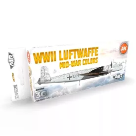 Aircraft Sets - WWII Luftwaffe Mid-War Colors SET 3G