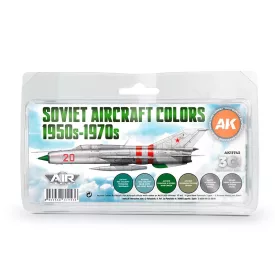 Aircraft Sets - Soviet Aircraft Colors 1950s-1970s SET 3G