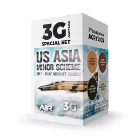  Aircraft Sets - US Asia Minor Scheme (IIAF/IRIAF Aircraft) SET 3G