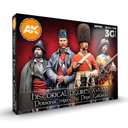 Signature Sets - HYSTORICAL FIGURES S. XVI-XVIII BY PEPE GALLARDO