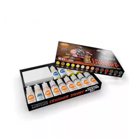 Paint set - WARGAME STARTER SET - CRUSHER DWARF