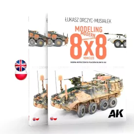 Book - Modeling Modern Armored Fighting 8X8 Vehicles (EN/PL)