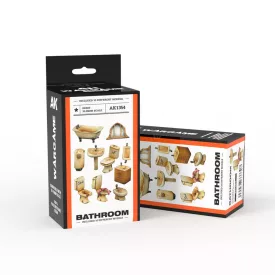 WARGAME - BATHROOM SET (RESIN 30-35MM)