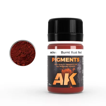 Pigments - BRUNT RUST RED