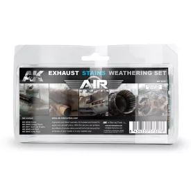 AIR Weathering SETS - EXAUSTS & STAINS WEATHERING SET