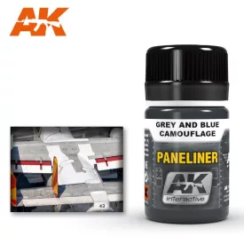   AIR Weathering products - Paneliner for grey and blue camouflage 35ml