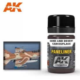   AIR Weathering products - Paneliner for sand and desert camouflage 35ml