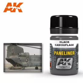   AIR Weathering products - Paneliner for black camouflage 35ml
