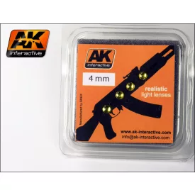 Light Lenses - AMBER 4mm