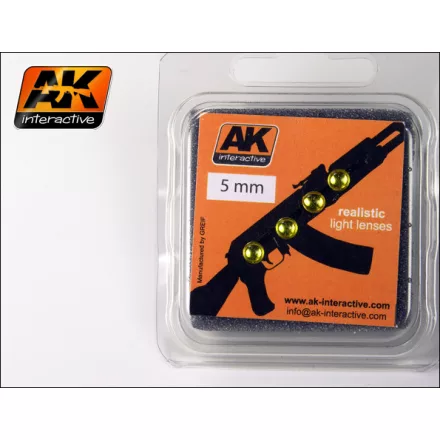 Light Lenses - AMBER 5mm