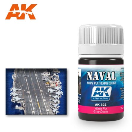 Weathering products for ships - WASH FOR GREY DECKS