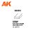 STYRENE STRIP - Strips 0.75 x 2.00 x 350mm