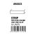 STYRENE STRIP - Strips 1.00 x 5.00 x 350mm