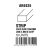 STYRENE STRIP - Strips 1.50 x 2.00 x 350mm