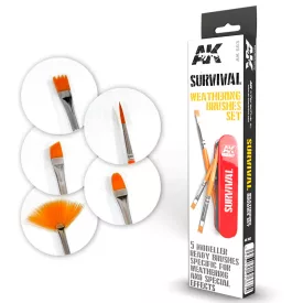 Brushes - SURVIVAL WEATHERING BRUSH SET