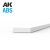 Strips 0.75 x 3.00 x 350mm - ABS Strip