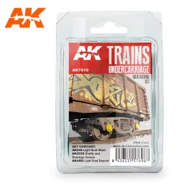 Trains Weathering ships SETS - UNDERCARRIAGE